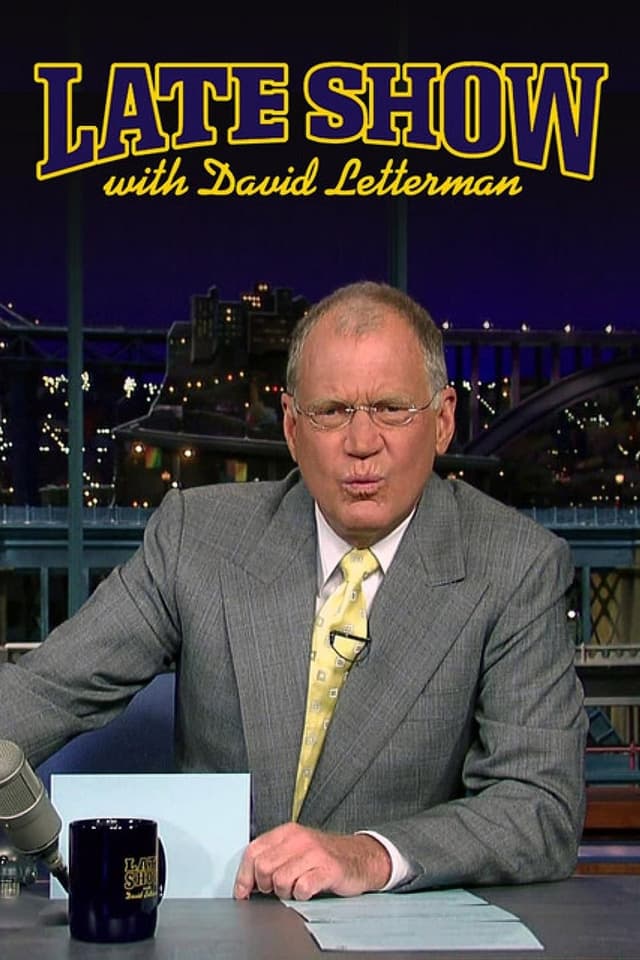 Late Show with David Letterman's poster
